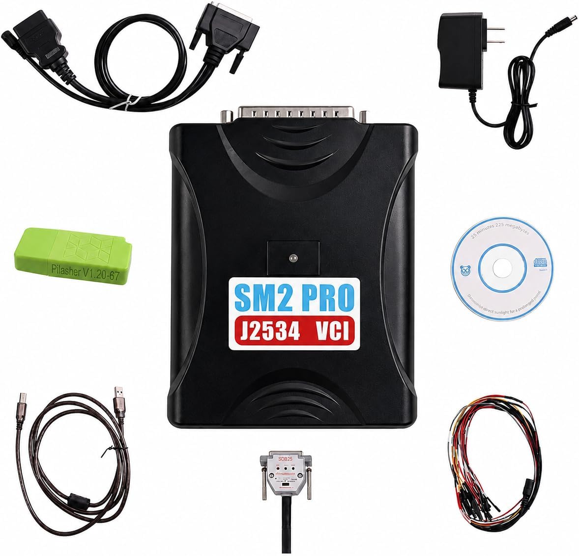 SM2 PRO J2534 ECU and TCM Programming Interface