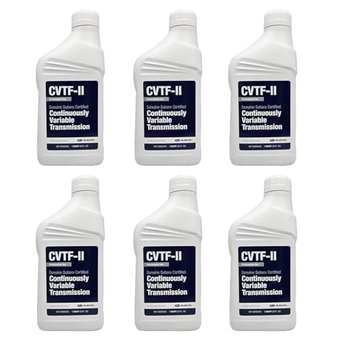 Subaru CVTF-II Genuine CVT Fluid, 6 Quarts (SOA427V1660) view 2