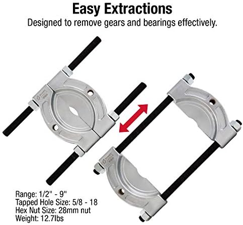 Sunex 57BS5 Bearing Splitter Separator, 1/2 in to 9 in view 2