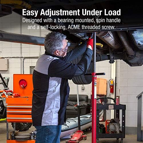 Sunex 6809A Underhoist Support Stand 3/4-Ton 1500 lb view 3