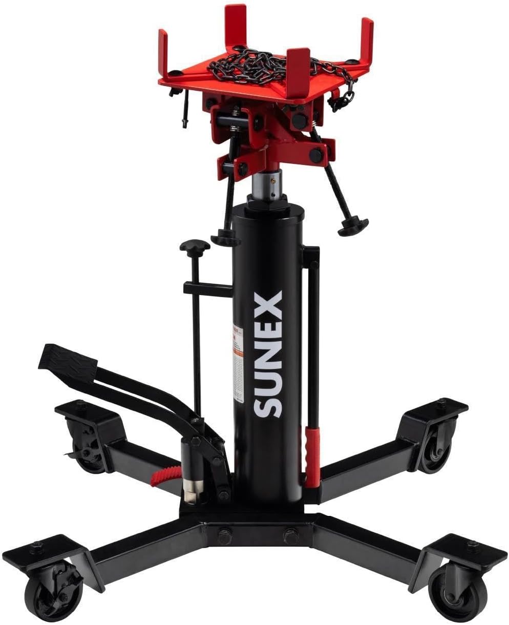 Telescopic Transmission Jack, 1,000 lb, 74 in Max Lift
