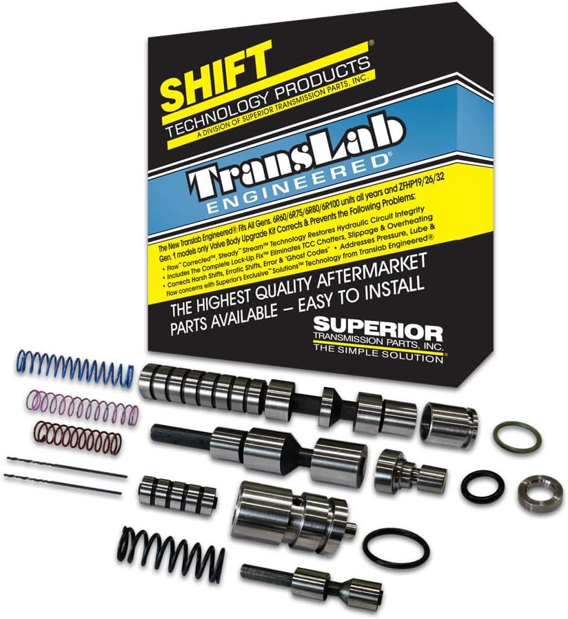 6R80 6R75 6R60 6R100 Valve Body Upgrade Kit STL-6R80