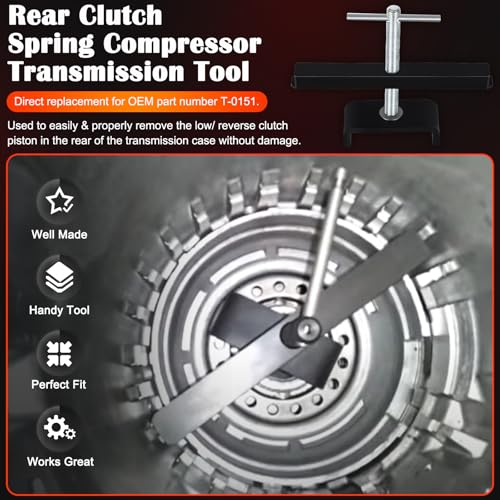 T-0151 Rear Clutch Spring Compressor - 4L60E/700R4 Low & Reverse view 3