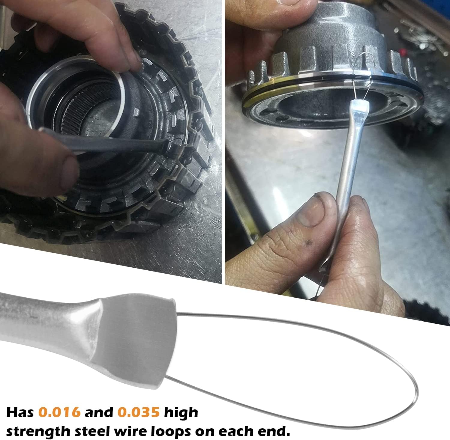 T-0015 Lip Seal Installer and Remover Transmission Tool (2-Piece) for TH400 and Rebuild Work view 3