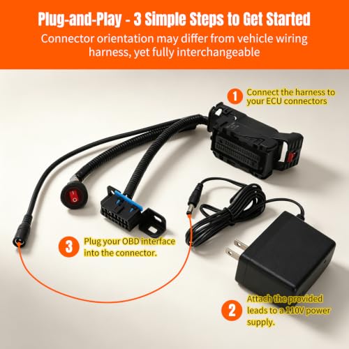 T87A TCM Bench Harness for GM 10L80 Transmission view 2