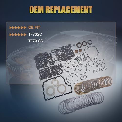 TF70SC Transmission Master Rebuild Kit for Peugeot 308 view 2