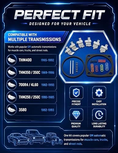 TH350 Governor Shift Point Kit with Weights and Springs view 2