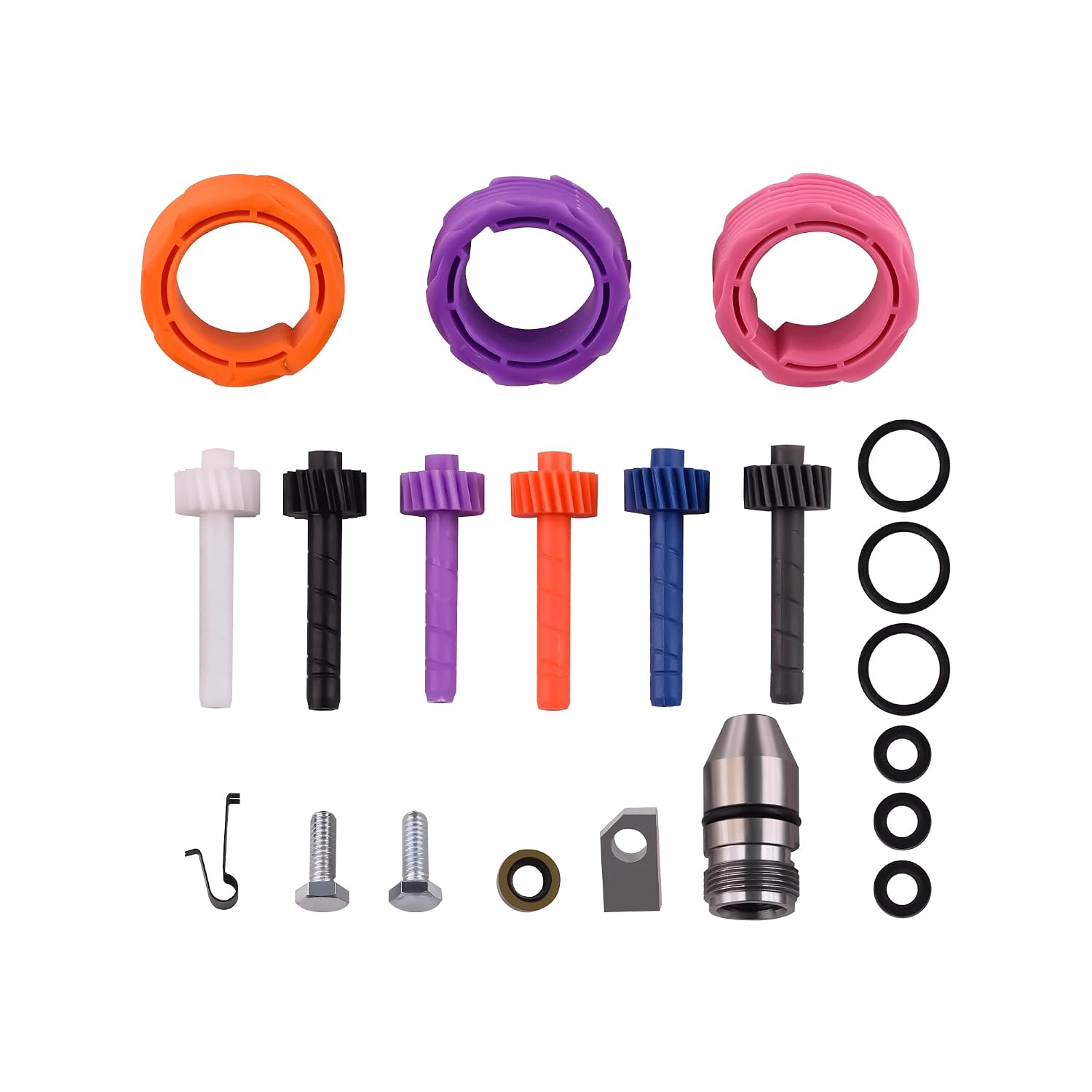TH350 Speedometer Drive and Driven Gear Kit, 21 Piece