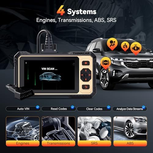 THINKCAR THINKSCAN 662 Bidirectional OBD2 Scanner - Engine, ABS, SRS, Transmission view 2