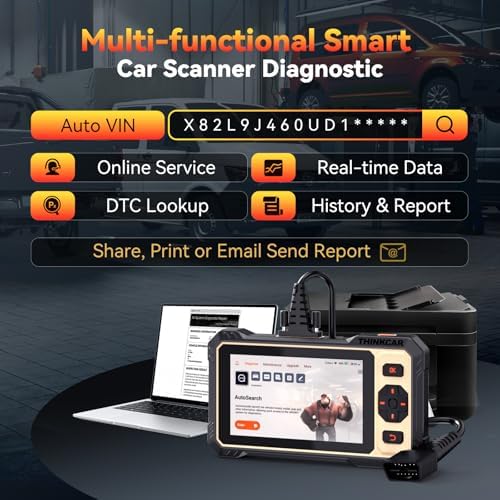 THINKCAR THINKSCAN 662 Bidirectional OBD2 Scanner - Engine, ABS, SRS, Transmission view 3