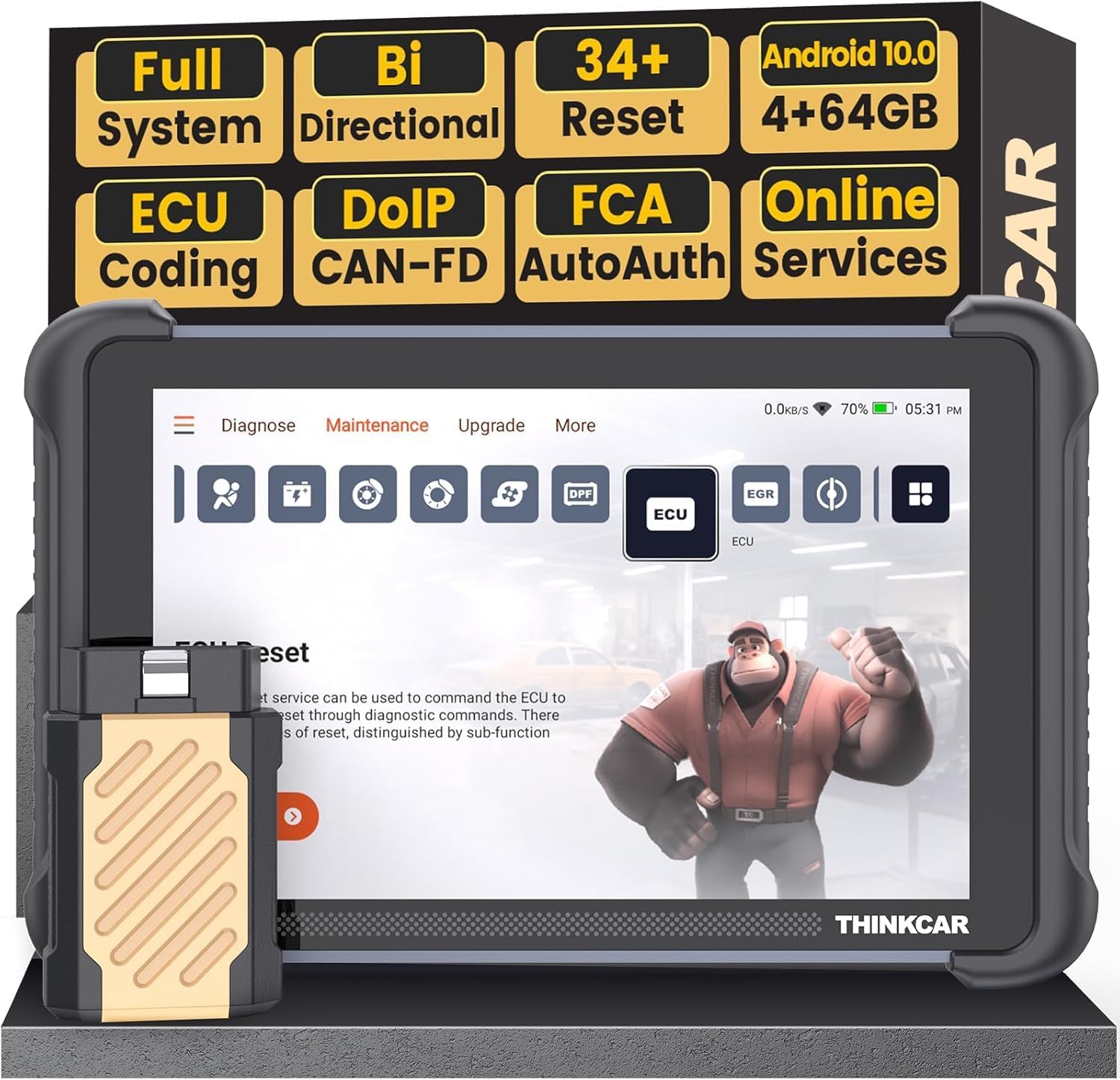 THINKSCAN 689BT Bidirectional Scan Tool with ECU Coding
