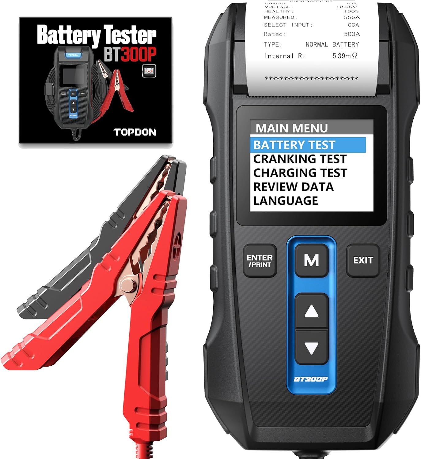 TOPDON AD500 OBD2 Scanner - Engine ABS SRS Transmission Diagnostics view 3