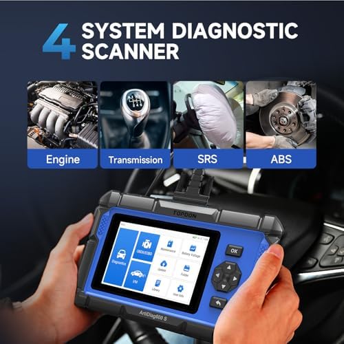 TOPDON AD600S OBD2 Scanner - ABS SRS Transmission, 9 Resets view 3