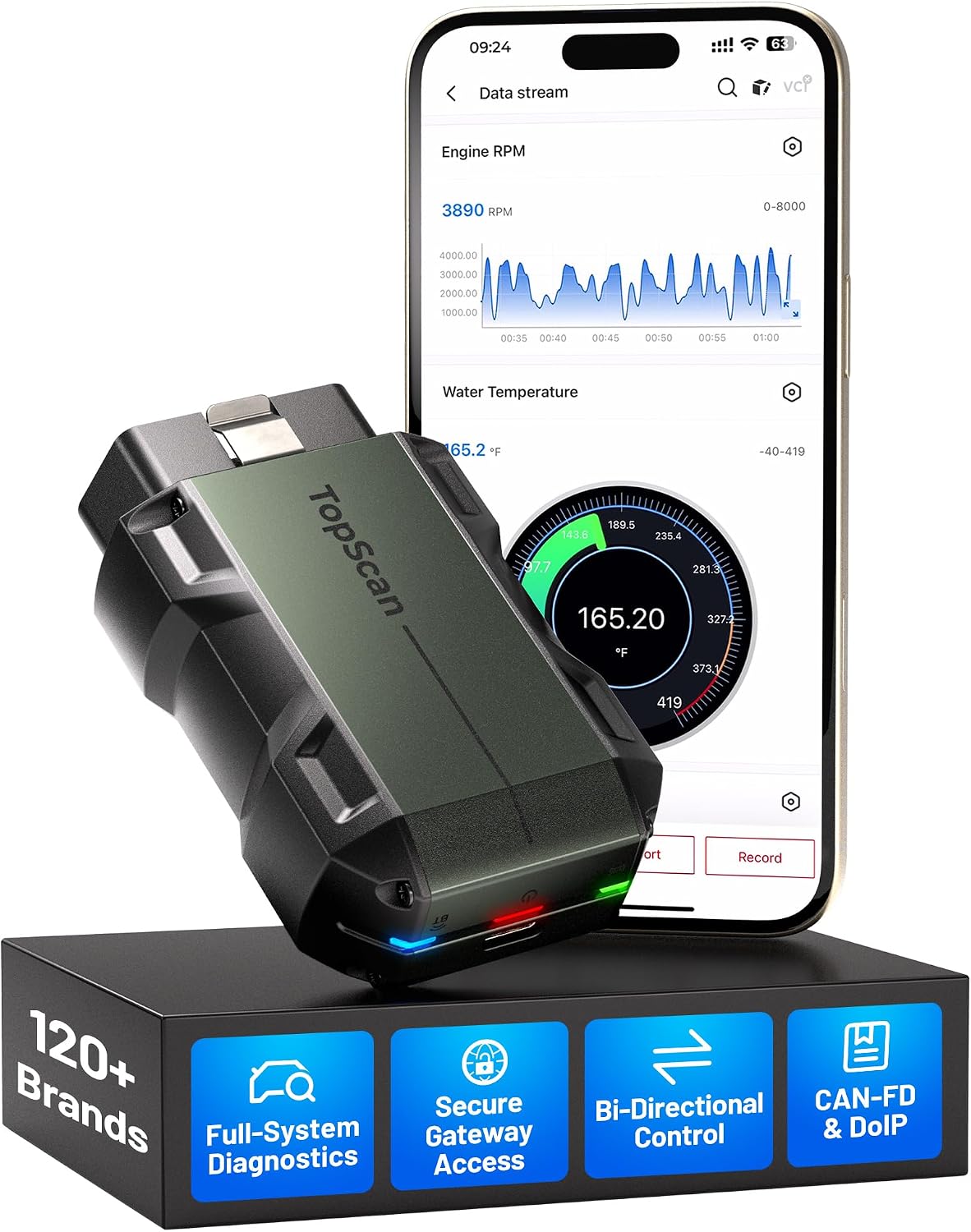 TOPDON TopScan Master Bidirectional OBD2 Scan Tool