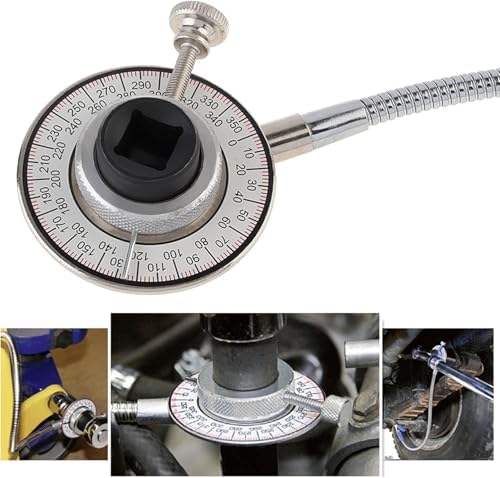 Torque Angle Gauge, 1/2" Drive, 360 Degree with Flexible Clip Arm view 3