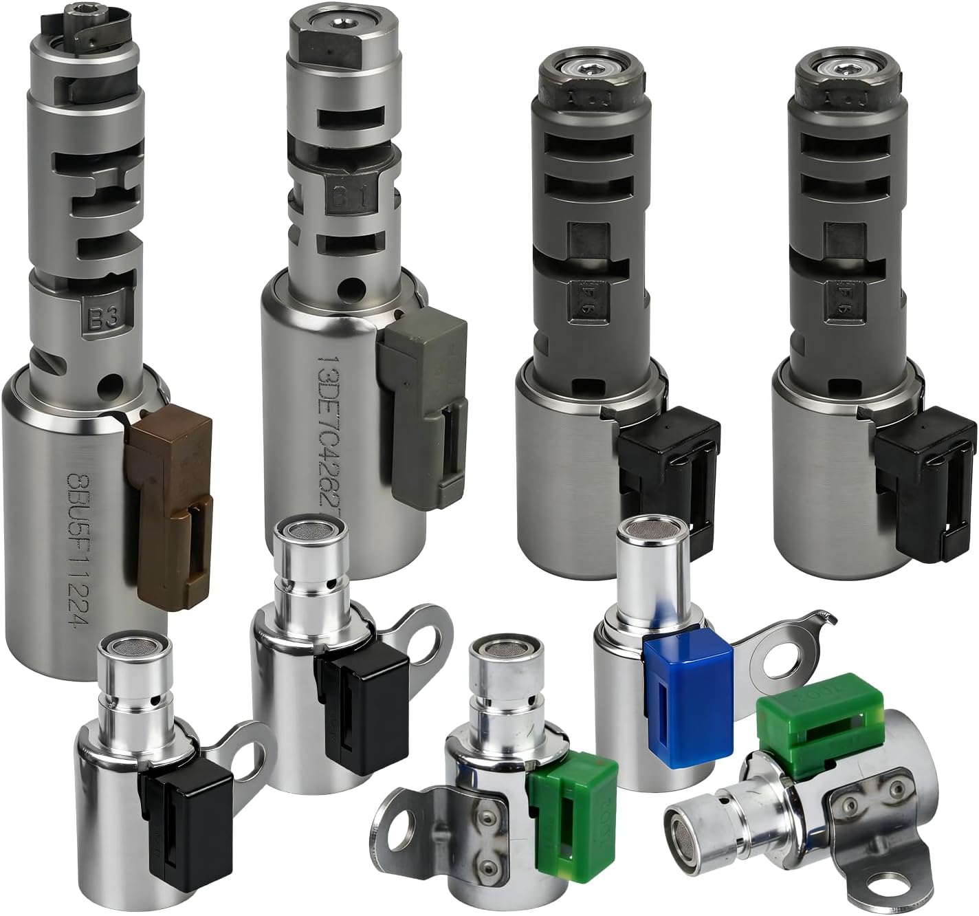 Toyota A760E Shift Solenoid Kit, 9-Piece Refurbished