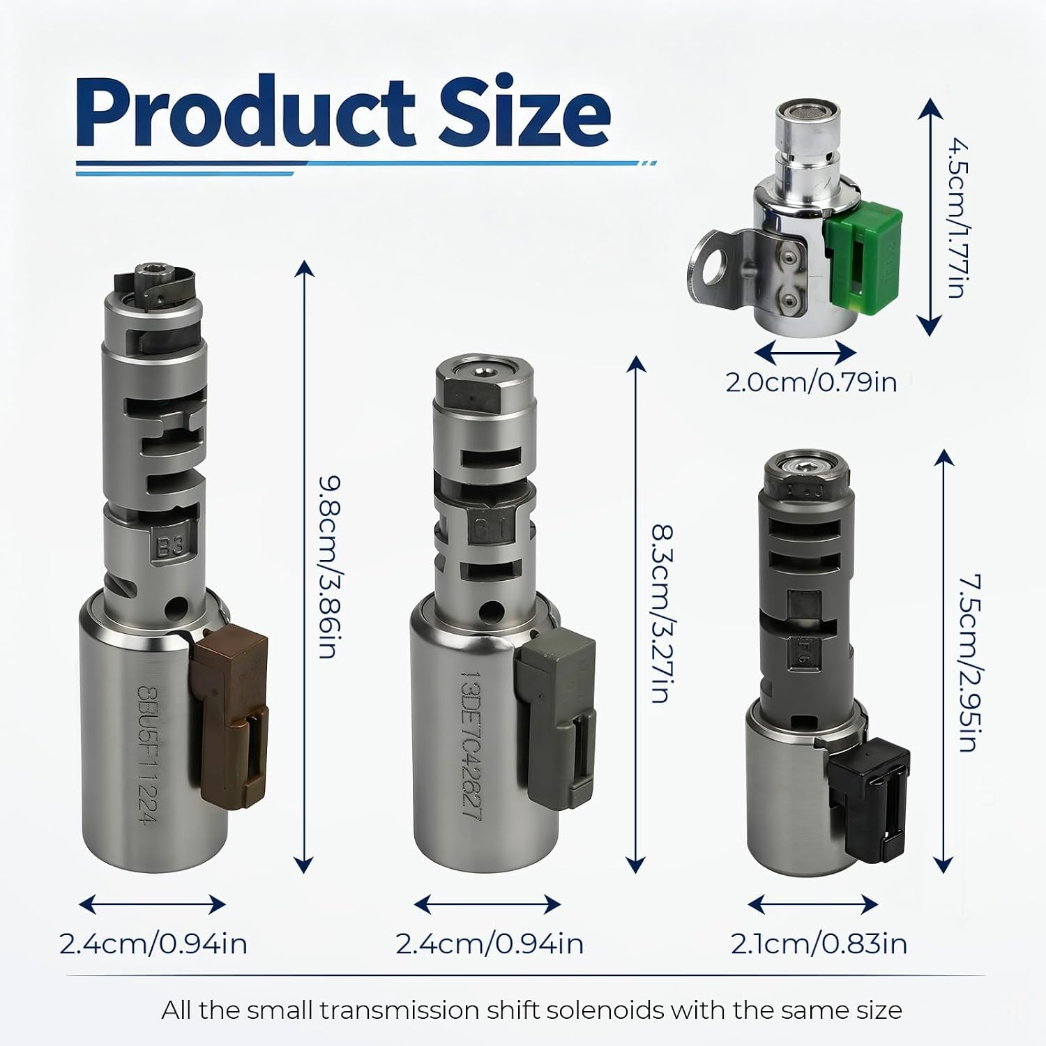 Toyota A760E Shift Solenoid Kit, 9-Piece Refurbished view 2