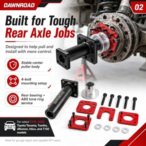 Rear Axle Bearing Puller and ABS Tone Ring Kit Toyota Tacoma view 3