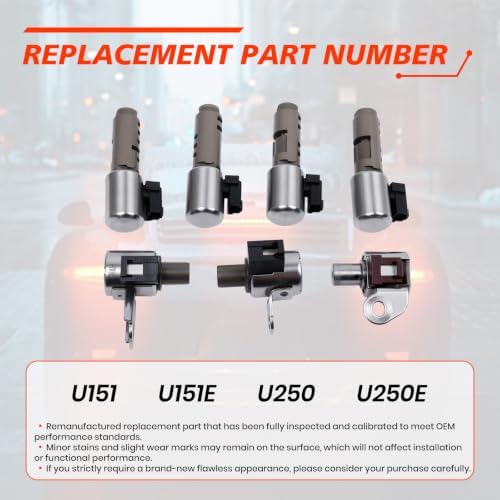 Toyota U250E Transmission Solenoid Kit, 7-Piece view 2