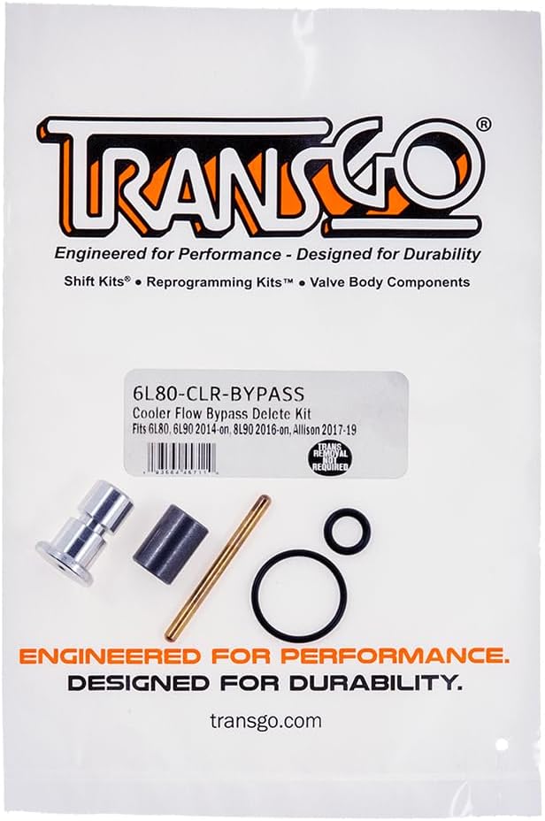 TransGo 6L80/6L90/8L90 Cooler Flow Bypass Delete Kit