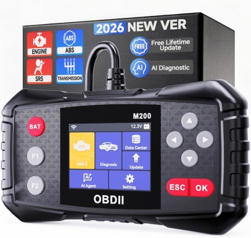 Transmission ABS SRS OBD2 Scan Tool with Live Data