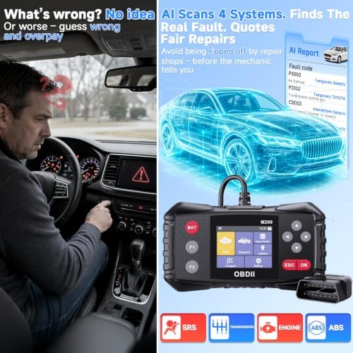 Transmission ABS SRS OBD2 Scan Tool with Live Data view 2