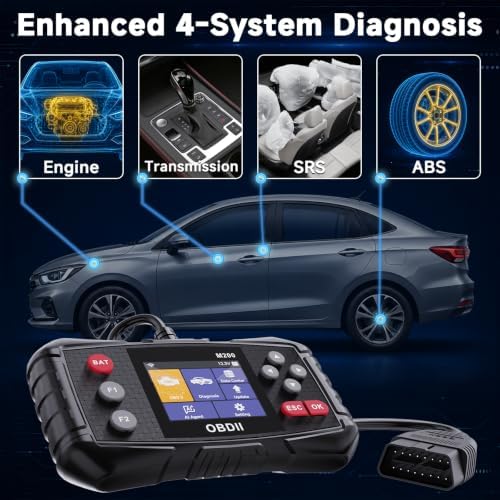 Transmission ABS SRS OBD2 Scan Tool with Live Data view 3