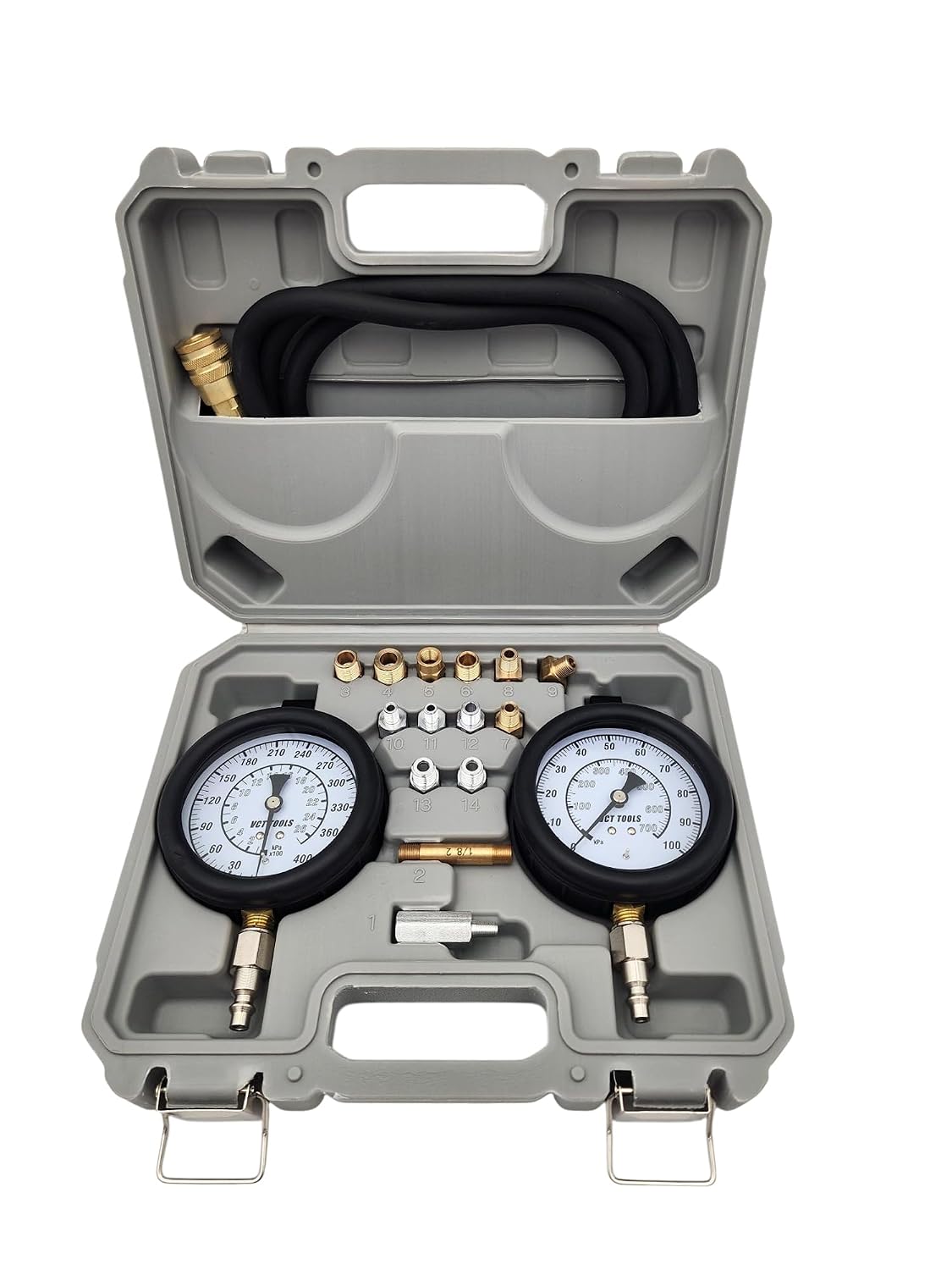 Transmission and Engine Oil Pressure Test Kit, 0-400 PSI