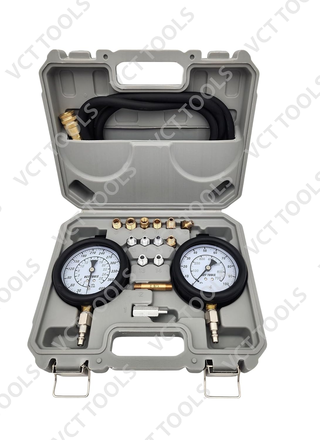 Transmission and Engine Oil Pressure Test Kit, 0-400 PSI view 2