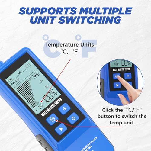 Transmission Fluid Quality Tester ATF/CVT/MTF Analyzer view 3