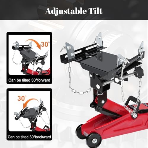 Transmission Jack Adapter for Floor Jacks, 1100 lb Capacity view 3