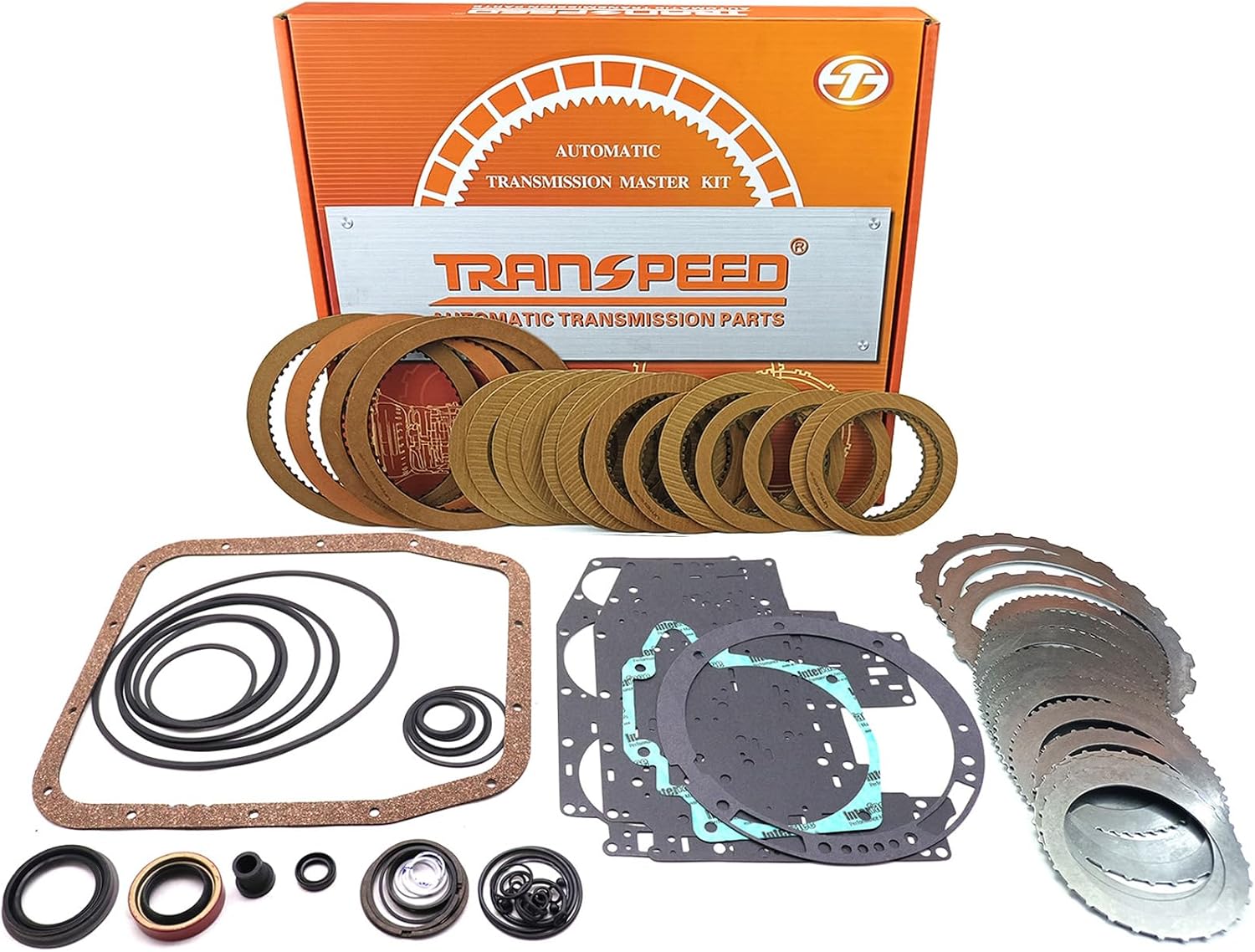 Ford AOD Transmission Master Rebuild Kit - Clutches, Steels & Seals