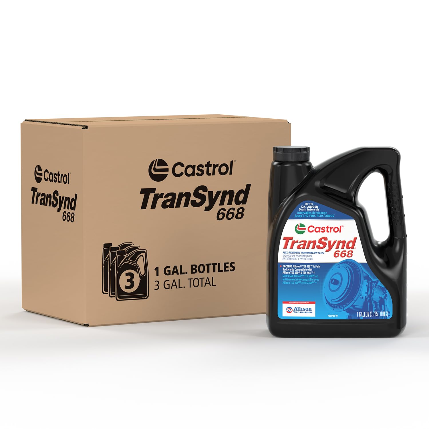 TranSynd 668 Full Synthetic ATF 3 Gallon for Allison 1000