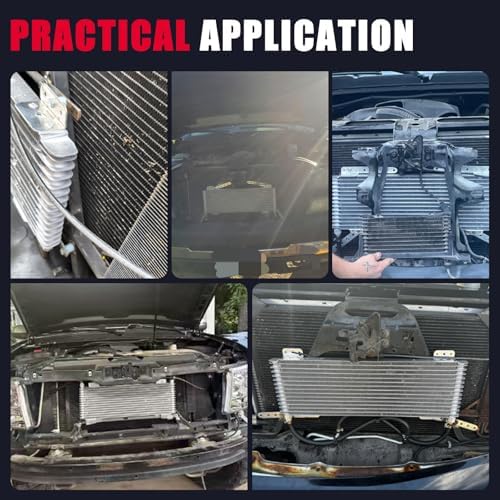 Tru-Cool LPD47391 40,000 GVW Heavy-Duty Stacked-Plate Transmission Oil Cooler with Mounting Hardware view 2