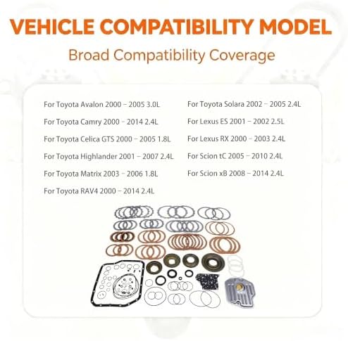 U240E Master Rebuild Kit with Bonded Pistons for Toyota Camry view 2