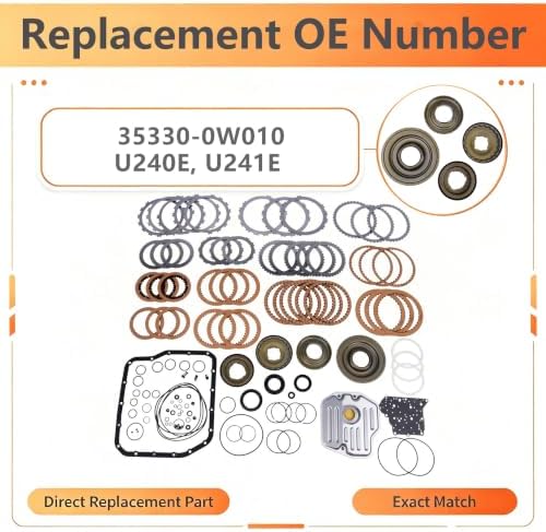 U240E Master Rebuild Kit with Bonded Pistons for Toyota Camry view 3