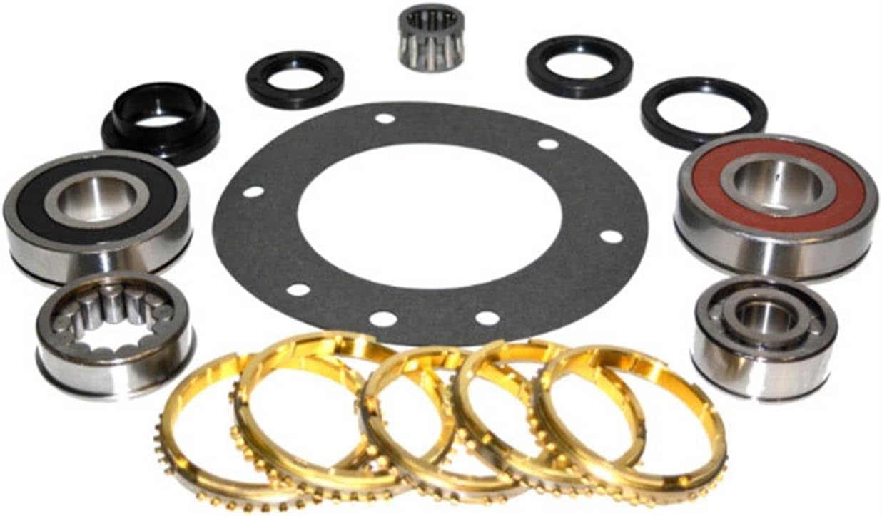 Jeep AX15 5-Speed Manual Transmission Bearing & Synchro Kit