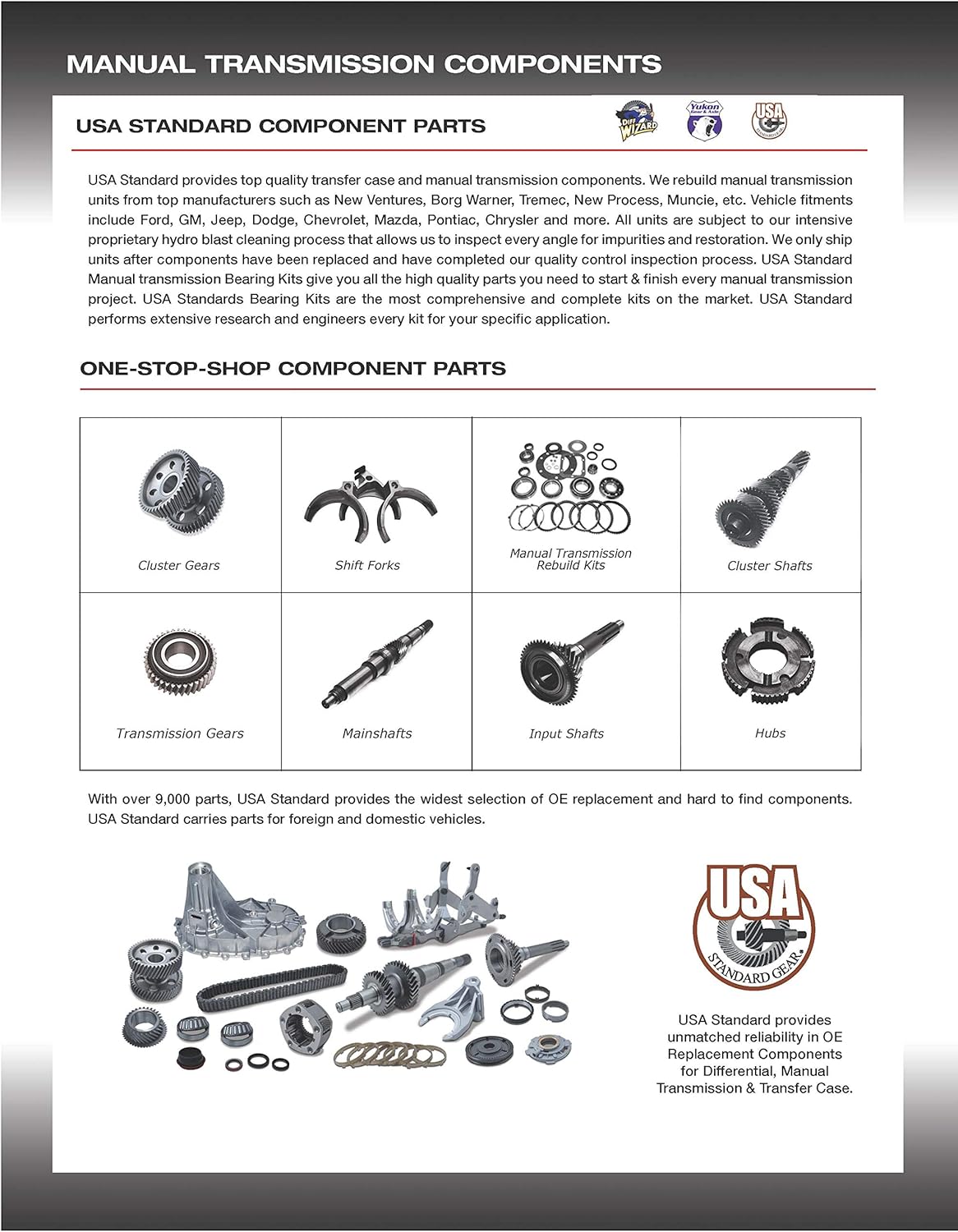 T56 6-Speed Transmission Bearing Kit, GM Pontiac Dodge view 2