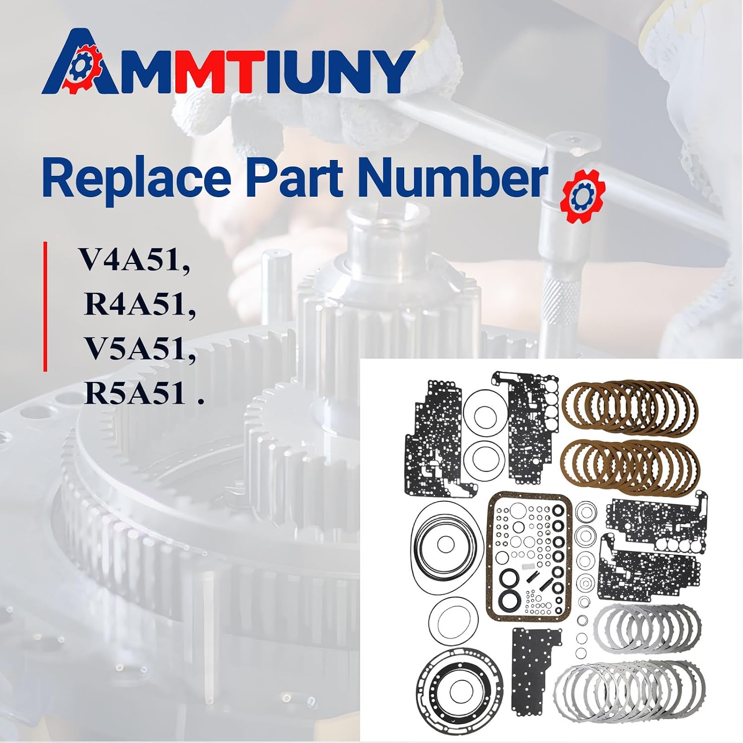 V5A51 Transmission Master Rebuild Kit Mitsubishi Montero view 2