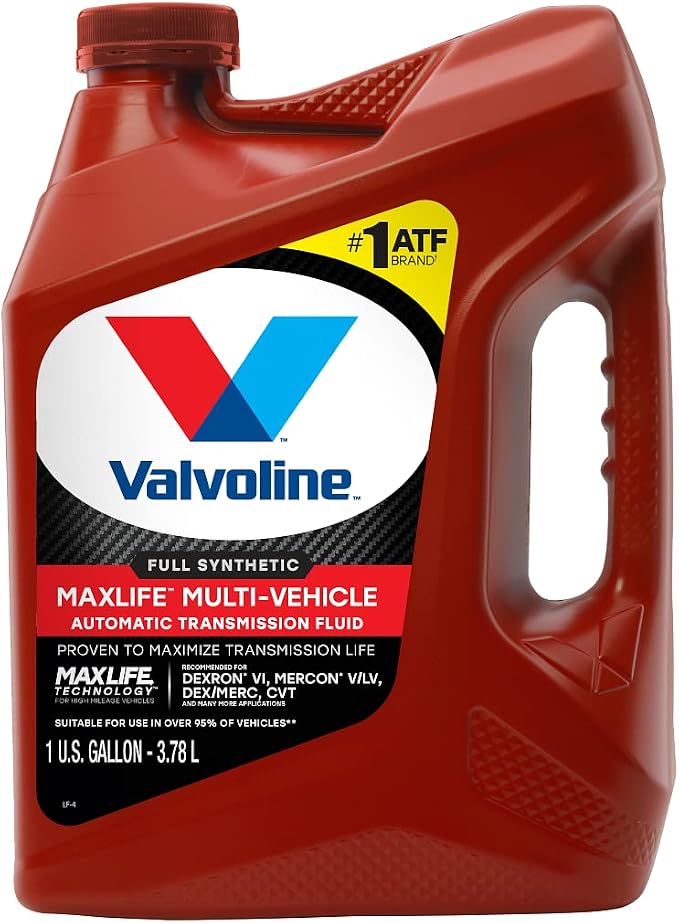Valvoline MaxLife Multi-Vehicle ATF Full Synthetic Automatic Transmission Fluid, 1 Gallon