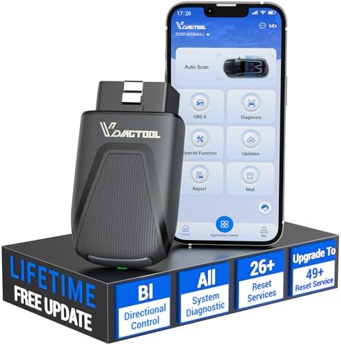 VDIAGTOOL D200 Bidirectional Scan Tool Full System OBD2