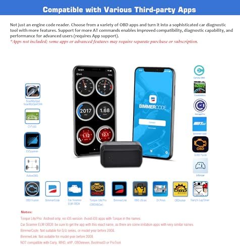 Veepeak OBDCheck BLE+ Bluetooth OBD2 Scanner for iOS and Android view 2