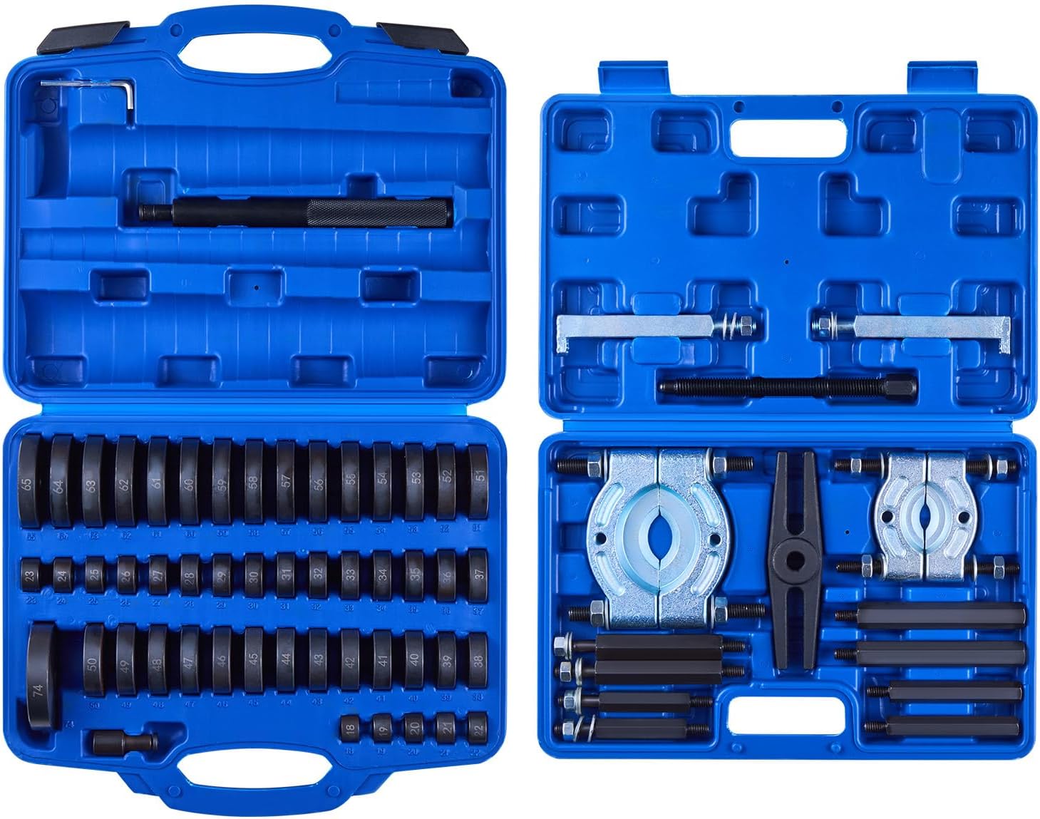 52pc Bushing & Seal Driver Set with 14pc Bearing Puller