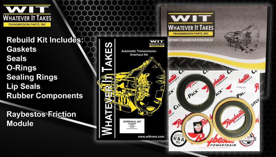 4L80E/4L85E Master Rebuild Kit with Raybestos Clutches view 2