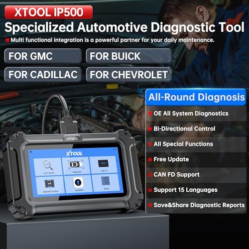 XTOOL IP500 GM Bidirectional Full System Scan Tool view 2