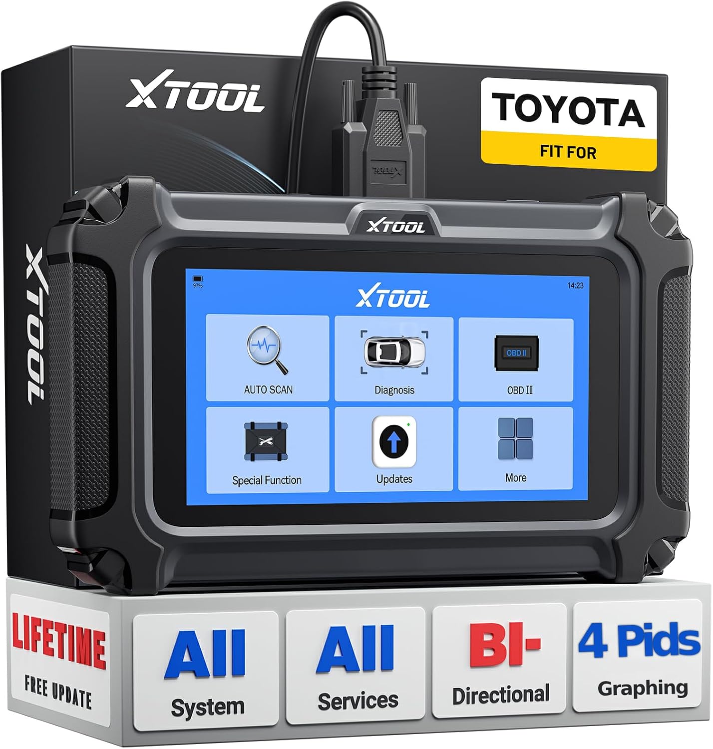 XTOOL IP500 Toyota Bidirectional Full System Scan Tool