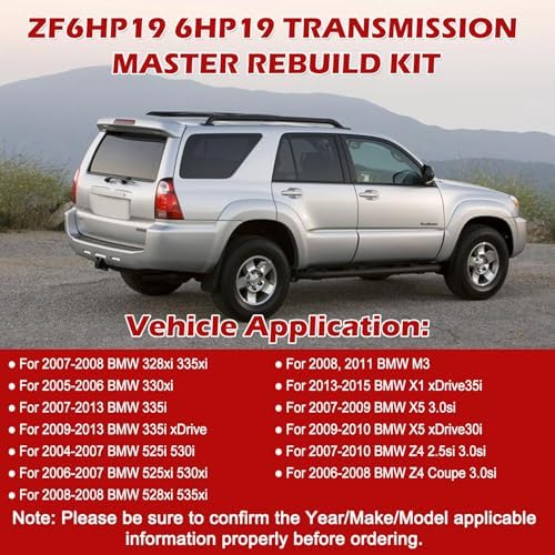 ZF 6HP19 Transmission Master Rebuild Kit w/ Filter BMW view 2