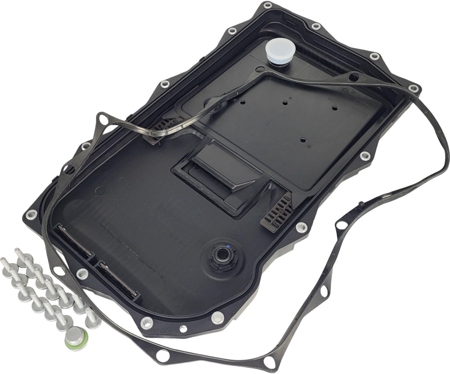 ZF 8HP Transmission Oil Pan Filter Kit with Gasket, Drain Plug and Screws (1087298247)