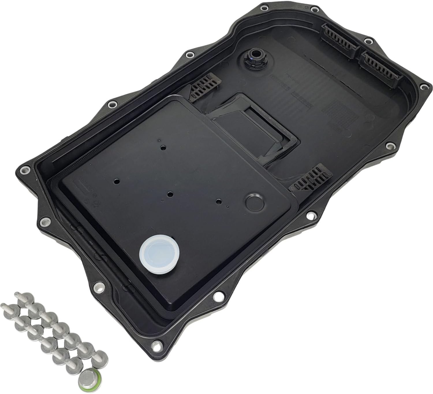 ZF 8HP Transmission Oil Pan Filter Kit with Gasket, Drain Plug and Screws (1087298247) view 3