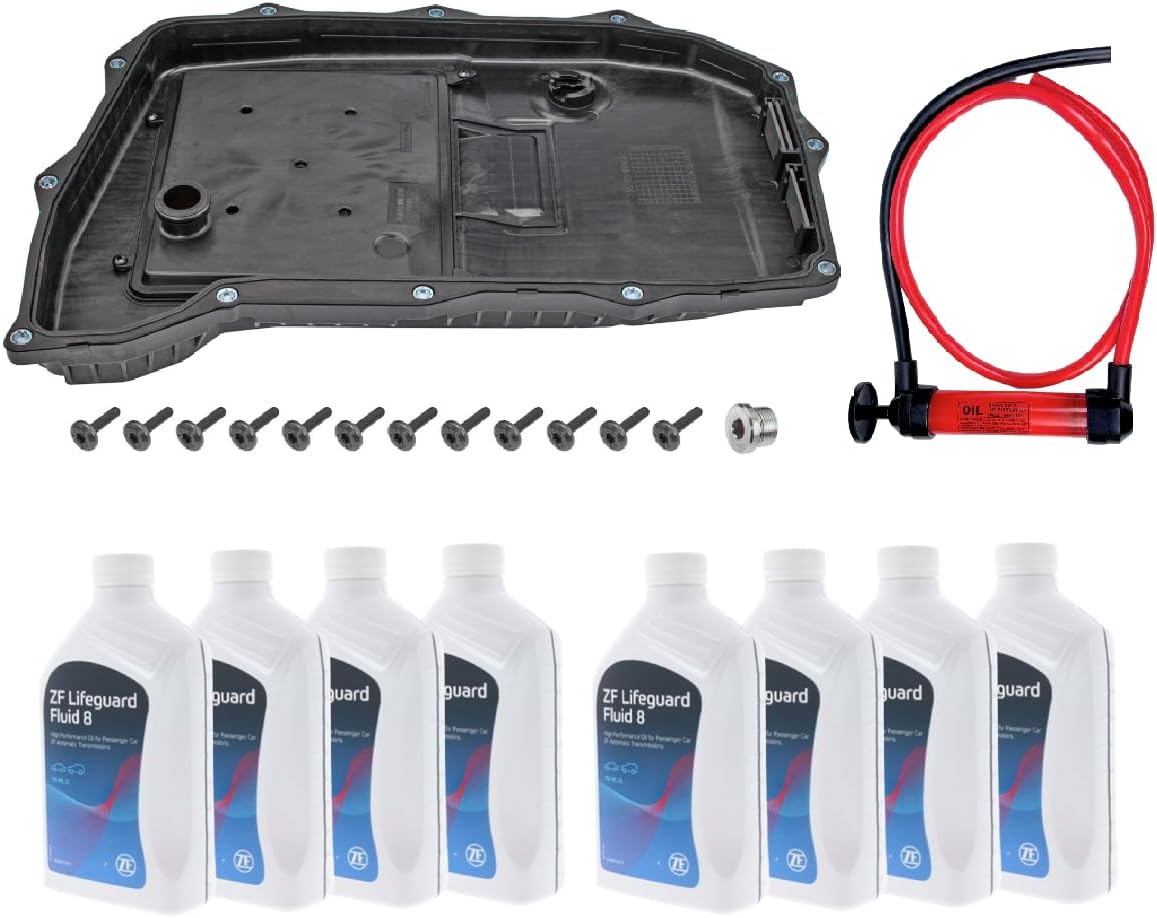 ZF 8HP Transmission Service Kit with Pan, Filter and 8L ATF